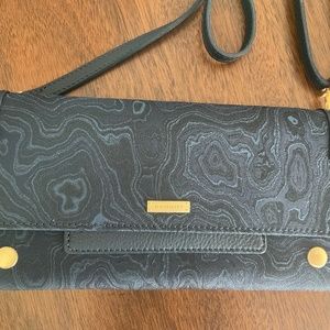 Hammitt AJ Crossbody/Clutch in Satin Tides